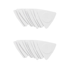 Flanger 20 stuks driehoekige prikkers 1.0 0.75 0.5 mm dikte in PC + ABS materiaal antislip stijl prikkers