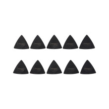 Flanger 10 stuks driehoekige prikkers 1.0 0.75 0.5 mm dikte in PC + ABS materiaal antislip stijl prikkers