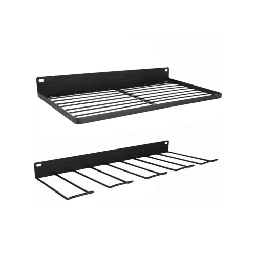 Hand tool organizer rack, wall-mounted, workshop, garage, mobile tool rack, robust electric drill tool holder 2
