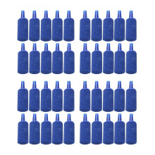 Fish container mineral bubble air stone, 40 pieces, blue