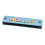 Wooden Giraffe Pattern Dual Row 32 Hole Children's Harmonica Blue 1