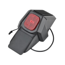 Hintere Kotflügelbaugruppe für für ZT3 Pro Elektroroller ZT3 KickScooter Schutzblech Inklusive Bremsrücklicht