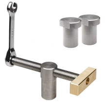 19-mm-Werkbank-Dornklemme, 3/4-Zoll-Dornlochklemme, verstellbar, Holzbearbeitung