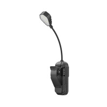 Anstecklampe, wiederaufladbare Leselampe mit Bewegungssensor, Lampe mit Betriebsanzeige zum Lesen, Campen