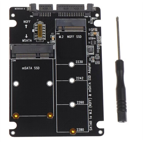 NGFF to SATA 3 external hard drive enclosure adapter board