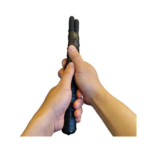 Golf swing trainer, practice rope, elastic posture correction rope, black 2