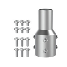 Voor Starlink buisadapterbeugel, voor Starlink V2 schotel, mastverkleiner 2,0-inch buisadapter, voor