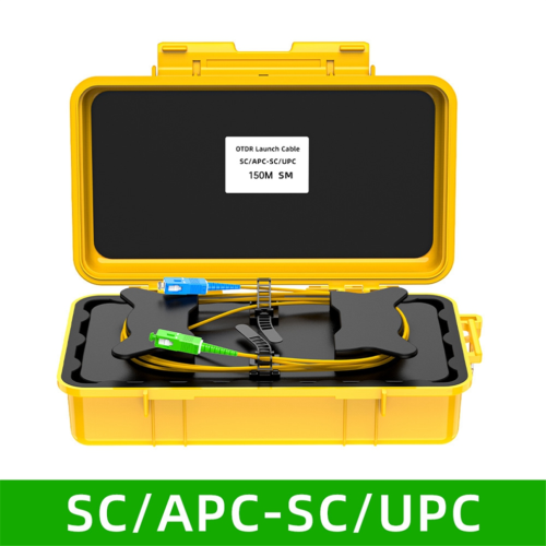 150M Glasfaser-OTDR-Startkabelbox Glasfaserring SC/-SC/UPC 1