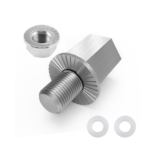 Bicycle hub coupling adapter, M10x1.0 thru axle adapter, universal bicycle trailer coupling connector 1
