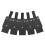 5 pieces IEC 320 C13 socket plug adapter 3-pin cable assembly plug 2