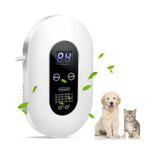 Odor eliminator for strong odors, cat litter deodorizer, air ionizer, plug-in air purifier for home, EU plug