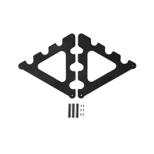 Gewichtenrek voor dumbbells, multifunctionele, stevige halterhouder met 3/5 niveaus voor thuisgebruik.