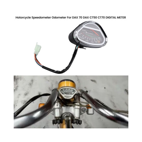 Motorcycle speedometer/odometer for DAX 70, DAX CT50, CT70, digital measuring device 1
