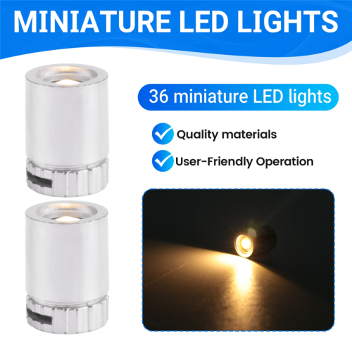 36 miniature lights for dollhouse (warm white)