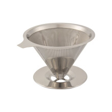 Överhällande kaffedroppar Återanvändbar droppkon Kaffefilter Bärbar överhällande kaffemaskin Hemmakontor