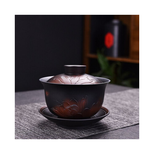 Ceramic Handmade Household Tea Set Japanese Tea Bowl Teacup 2