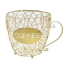 Cesta universal para cápsulas de café, cesta para tazas de café, organizador de cápsulas de café, color