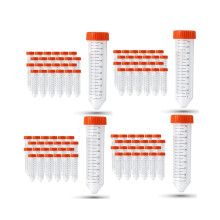 Conical centrifuge tubes 50 ml, 100 pieces, sterile test tubes with screw cap