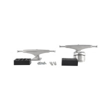 Meraki Land Surf Skateboard Achse für S6 Red Spring Bridge Surfskate Skateboard Adapter, Silber Dichtungssatz