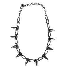 Metallspitzen, Bolzen, Nieten, Punk-Goth-Halskette, Choker-Kragen