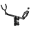 Microphone boom support bracket for light stand, boom arm, C-stand 1