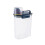 Airtight storage container for rice, storage box for cereal powder, blue 1