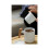 Ceramic teacup with lid and filter, large capacity, wooden handle, coffee cup, tea-water separation, 3