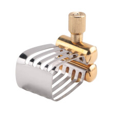 Klem voor sopraansaxofoon, instrument, mondstuk, ligature, saxofoonkopklem, saxofoononderdeel, ligature