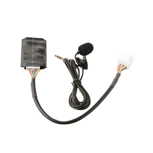 Bluetooth AUX-schijfboxkabelboom met microfoonaansluiting