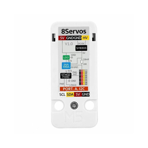 For M5Stack 8-channel servo driver unit STM32F030 controller High-precision robot control for multiple servos 2