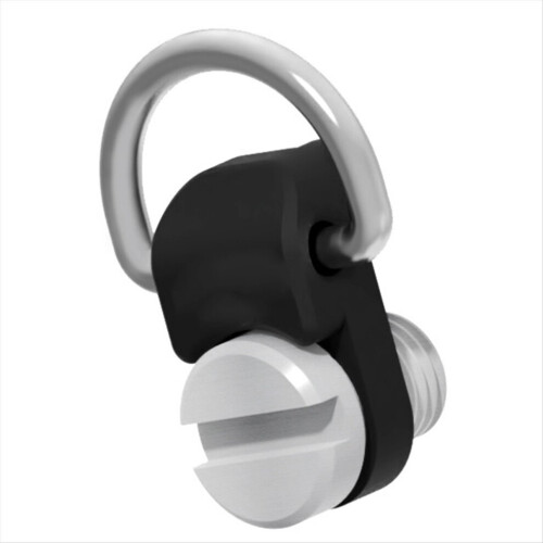 Universal shoulder strap buckle for camera cage