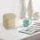 Small desk bin, leak-proof desk bin, stylish multi-purpose bin, space-saving bin 2