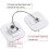 Refrigerator lock, freezer lock with child safety key, 3 locks for locking refrigerators 3