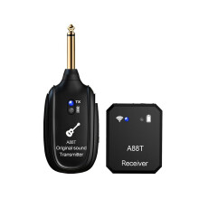 Neues A88T Kabelloses Gitarrensystem, E-Gitarren-Tonabnehmer, Audio-Sender und Empfänger für E-Gitarre, Bass, Violine, Gitarre