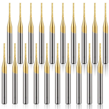 20 stuks freesbits voor coating en graveren, geschikt voor PCB-machines