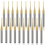 20 Pcs End Mill Bits Coating Engraving Cutters for PCB Machine 1