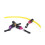 Diving regulator hose holder, second stage, octopus retaining clip clamp, magnetic adjustable hose and 4