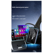 Bil Smart Box Android 13 Trådlös Carplay Android Auto Adapter