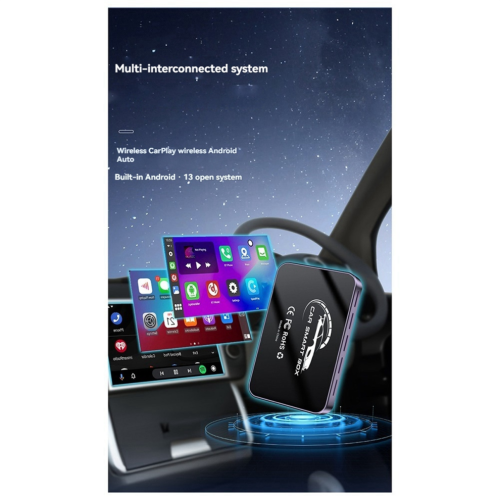 Bil Smart Box Android 13 Trådlös Carplay Android Auto Adapter