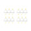 Musical Triangle Instrument Set, Triangular Hand Percussion Children's Musical Instrument with Strikers, 1