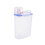 Airtight storage container for rice, storage box for cereal powder, transparent 1