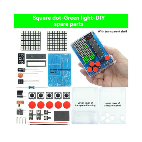 Pixel game console production kit, retro classic game console, DIY soldering training kit, A 1