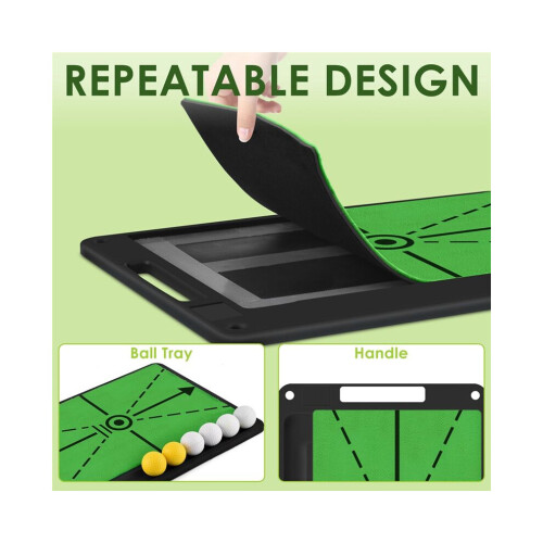 - Impact mat for momentum detection, - Practice mat with path feedback, - Impact mat for indoor and 1