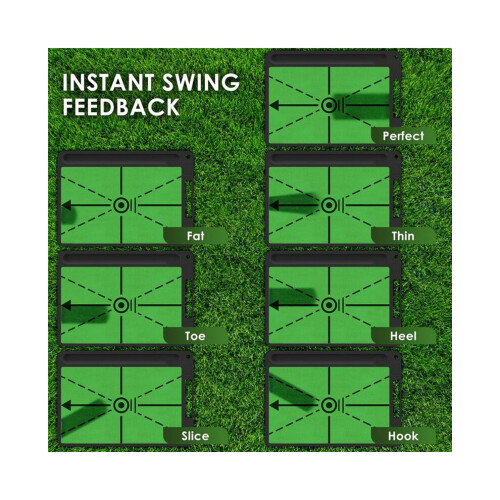 - Impact mat for momentum detection, - Practice mat with path feedback, - Impact mat for indoor and 2