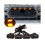 4PCS Auto LED Front Grill Lichter Externe Grill Lampe Rauch 2