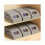 Baseball cap organizer, hat storage for wardrobe, stackable cardboard container for wardrobe shelf, bedroom 4