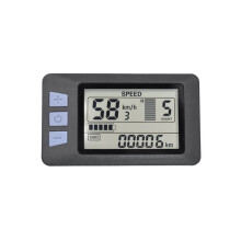 P3H LCD-Anzeige, MessgeräT, Armaturenbrett, 24 V, 36 V, 48 V, 60 V, Elektrisches FahrradmessgeräT, Anzeigefeld für Elektroroller (SM)