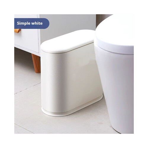 Trash can with clamp, plastic storage, for household waste, classification, collector, kitchen, deodorizing, accessory A 1