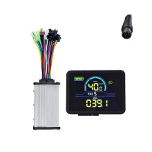 P5C LCD-Display für Elektrofahrräder, 24–60 V + 36/48 V, 350 W, Sinuswellen-Controller, UART, E-Bike-Farbdisplay,