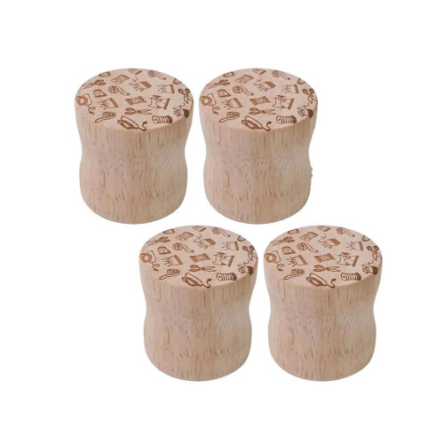 Pattern weights, round, made of wood, for tailoring, sewing weights, patterns, cutting weights for sewing